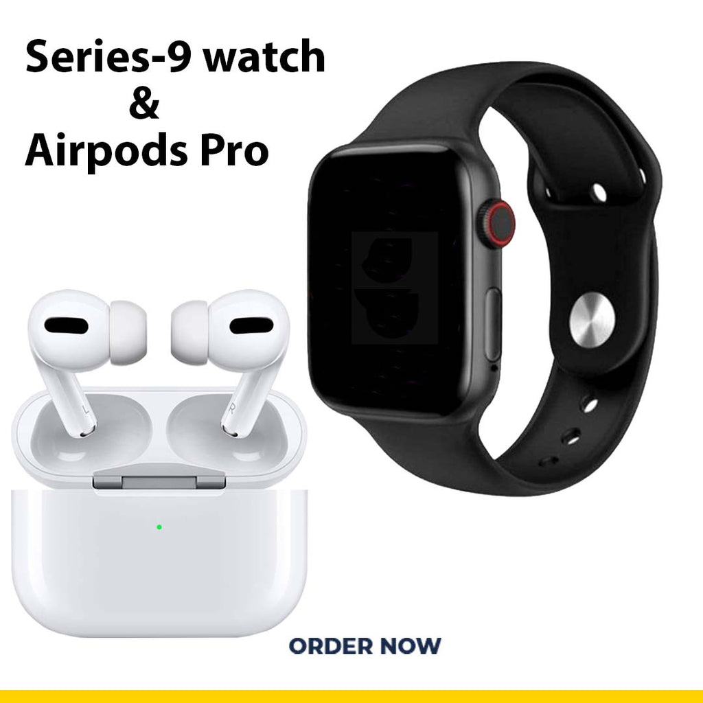 SERIES-9 WATCH WITH AIRPODS PRO – Emporium Souq