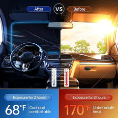 CAR UMBRELLA FOR FRONT SHADING