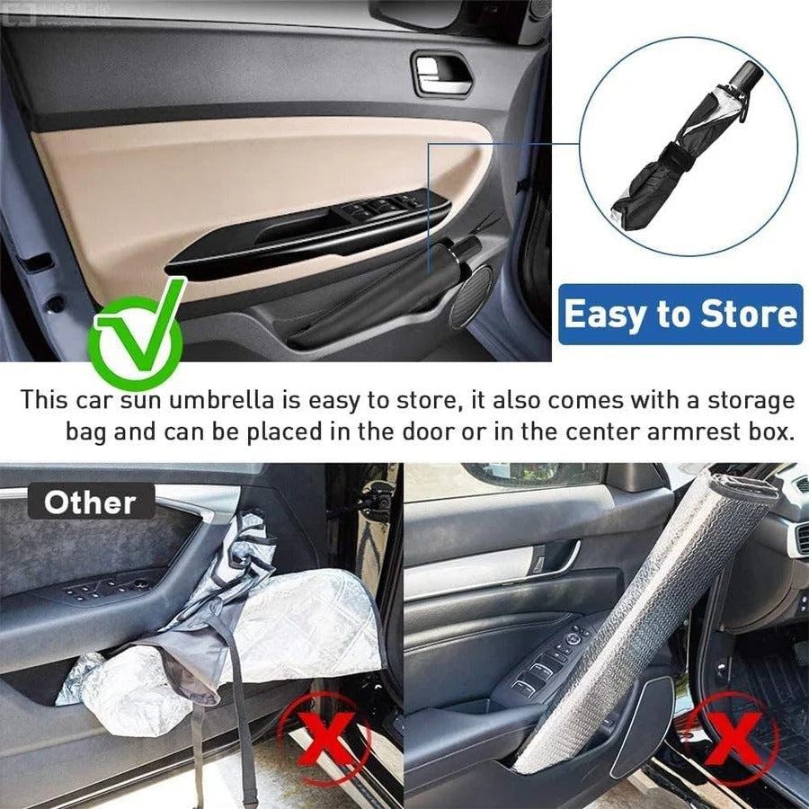 CAR UMBRELLA FOR FRONT SHADING
