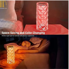 CRYSTAL LAMP | 16+ LED COLORS