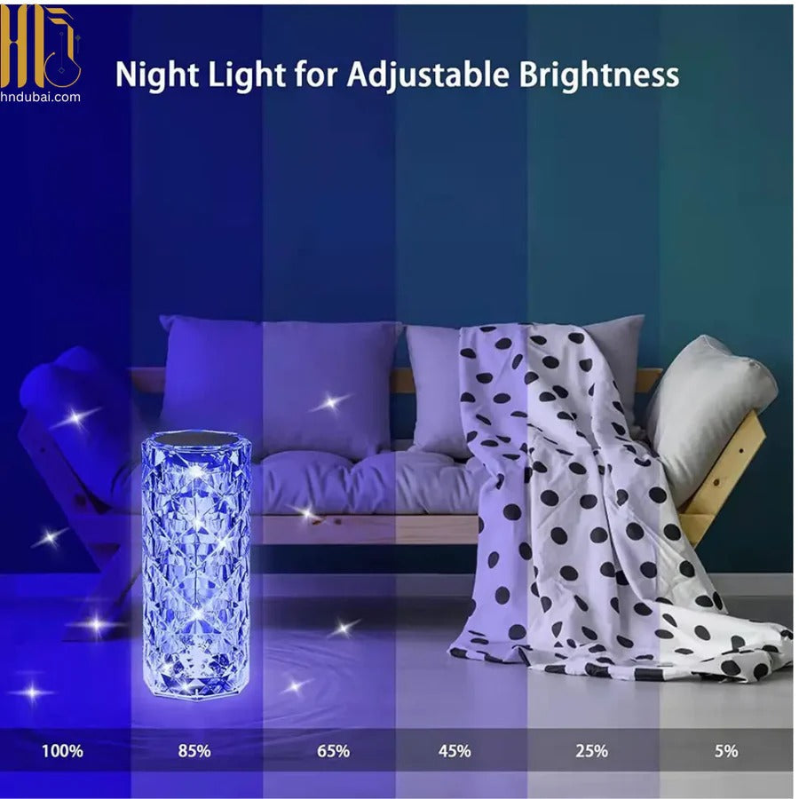 CRYSTAL LAMP | 16+ LED COLORS