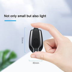 EMERGENCY PORTABLE KEY CHAIN CHARGER
